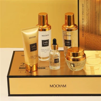 24K zlato MOOYAM SET ZA NEGO KOŽE