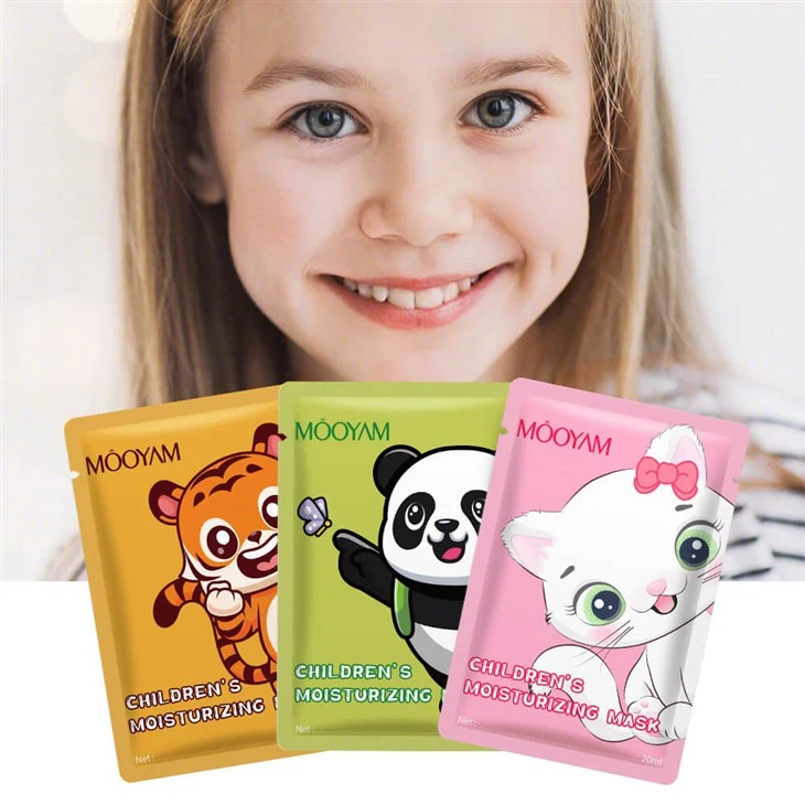 Natural Organic Animal Cartoon Children's Face Mask