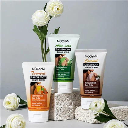 Naravni piling kurkume kokosove aloe piling